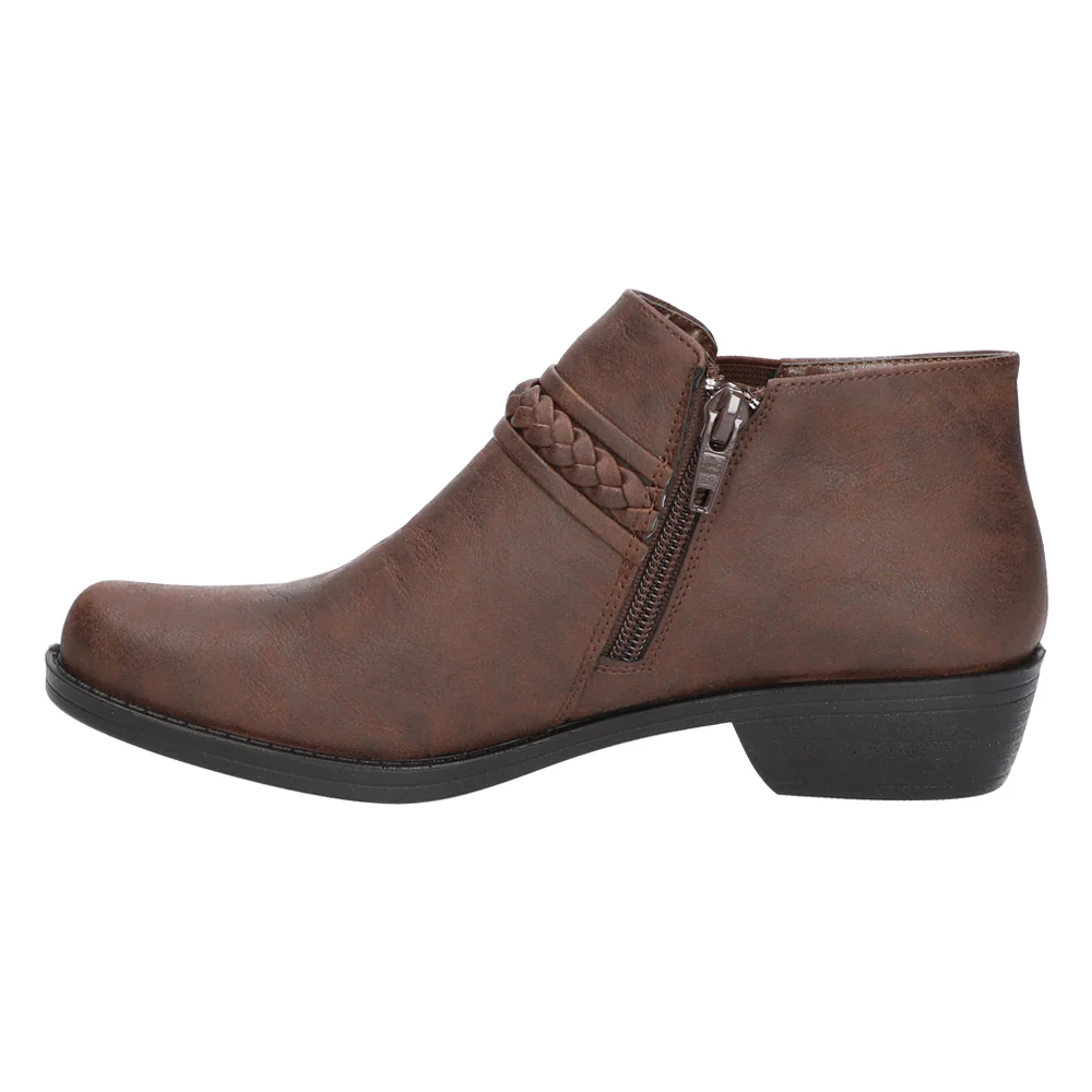 Jalia Round Toe Zippered Booties - Image 3