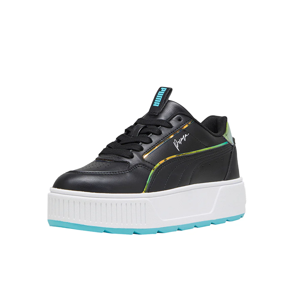 Karmen Rebelle Crystal Wings Platform Sneakers (Big Kid) - Image 2
