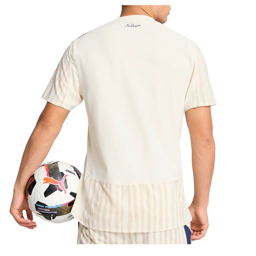 PUMA X KIDSUPER Al Hilal Saudi FC Authentic Crew Neck Short Sleeve Replica Soccer Jersey - Image 4