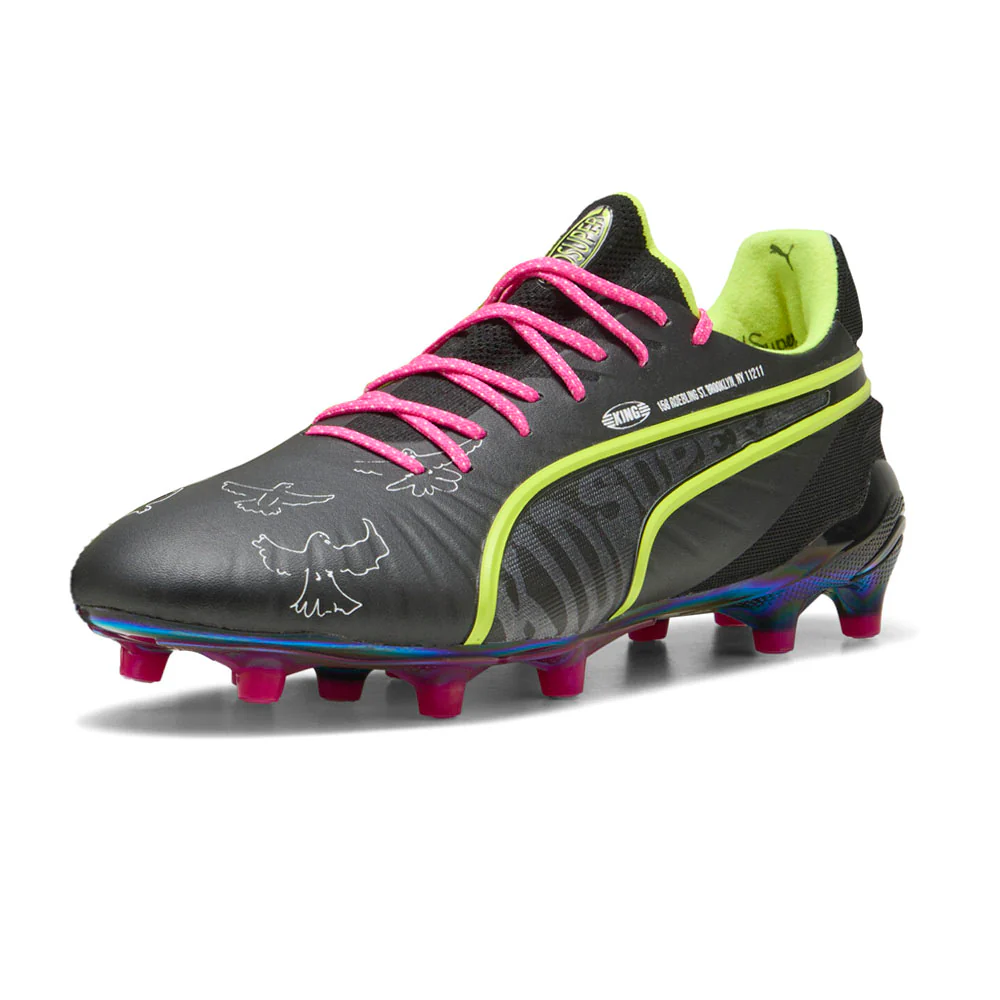 PUMA X KIDSUPER King Ultimate Firm Ground and Artificial Ground Soccer Cleats - Image 2
