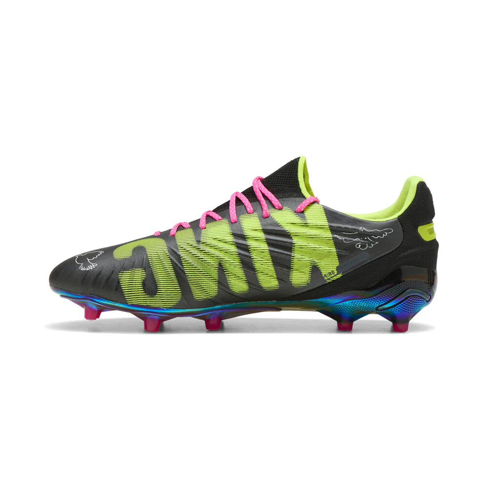 PUMA X KIDSUPER King Ultimate Firm Ground and Artificial Ground Soccer Cleats - Image 3