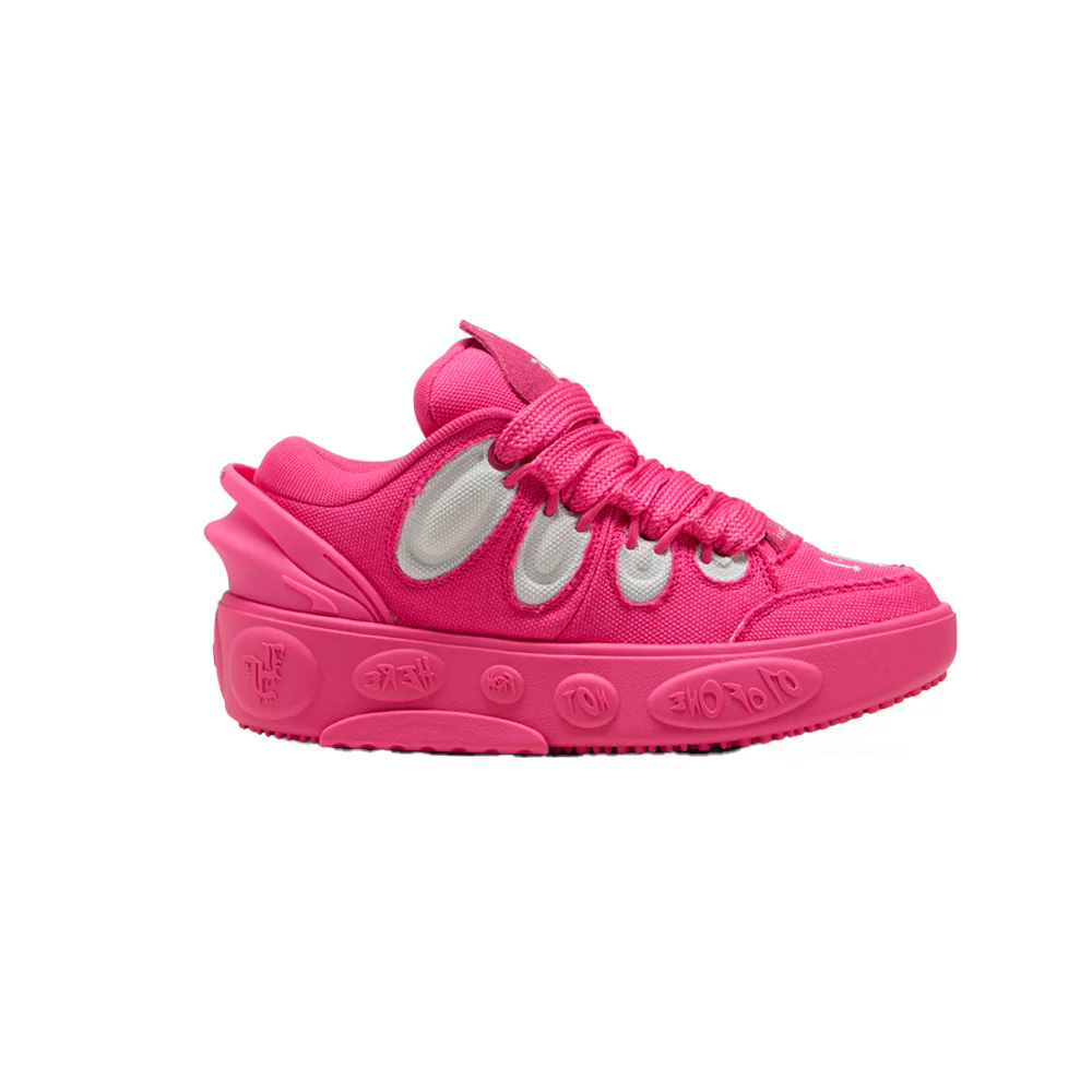 La Francé Pink Carpet Lace Up Sneakers (Big Kid)