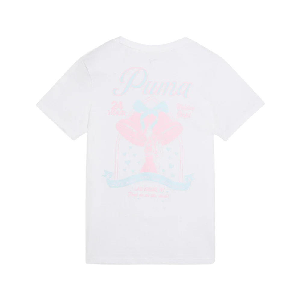 Las Vegas Chapel Graphic Crew Neck Short Sleeve Top - Image 2