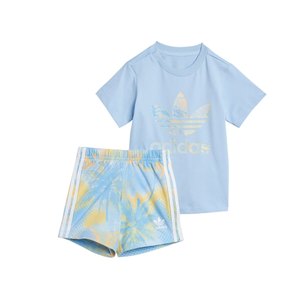 Logo Crew Neck Short Sleeve T-Shirt & Shorts Set (Infant)