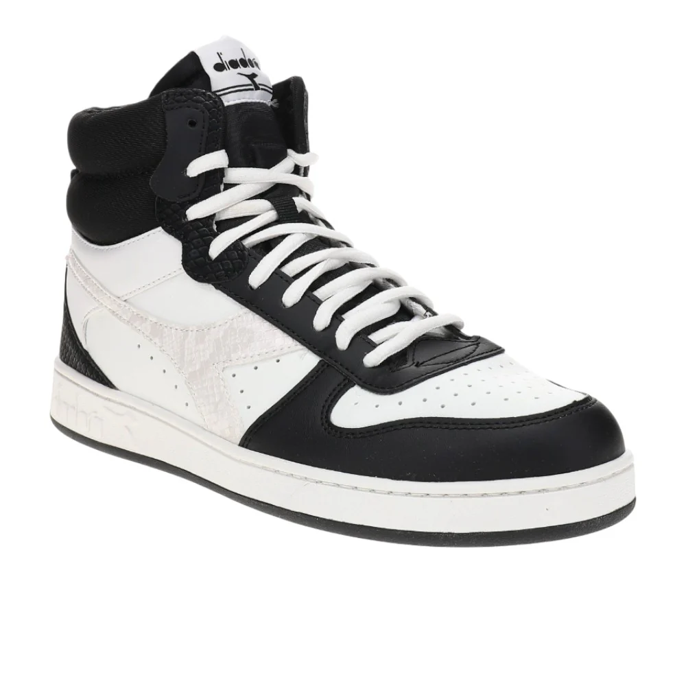 Magic Basket Mid Reptile Lace Up Sneakers - Image 2