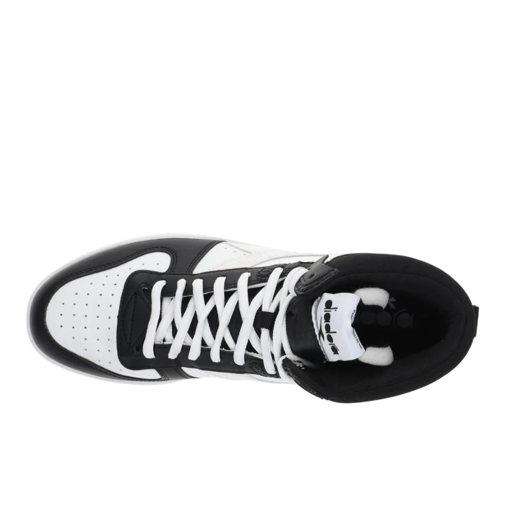 Magic Basket Mid Reptile Lace Up Sneakers - Image 4