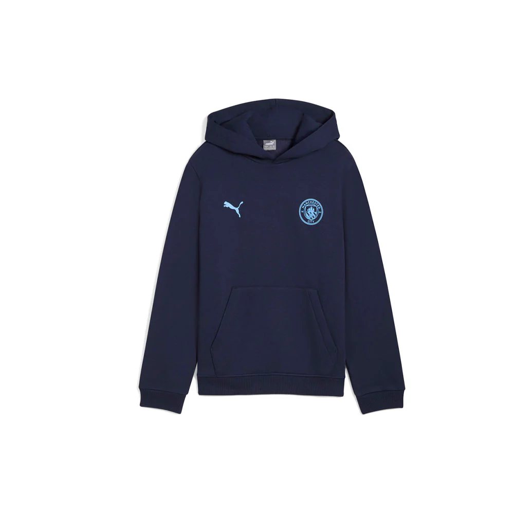 Manchester City F.C. ftblEssentials Pullover Hoodie (Youth)