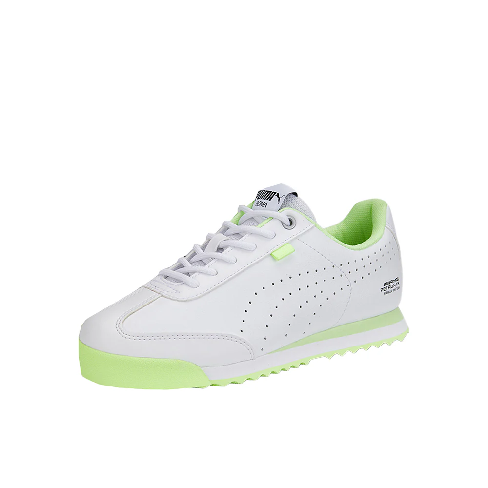 Mercedes AMG Petronas F1 x Roma Via Lace Up Sneakers (Big Kid) - Image 2
