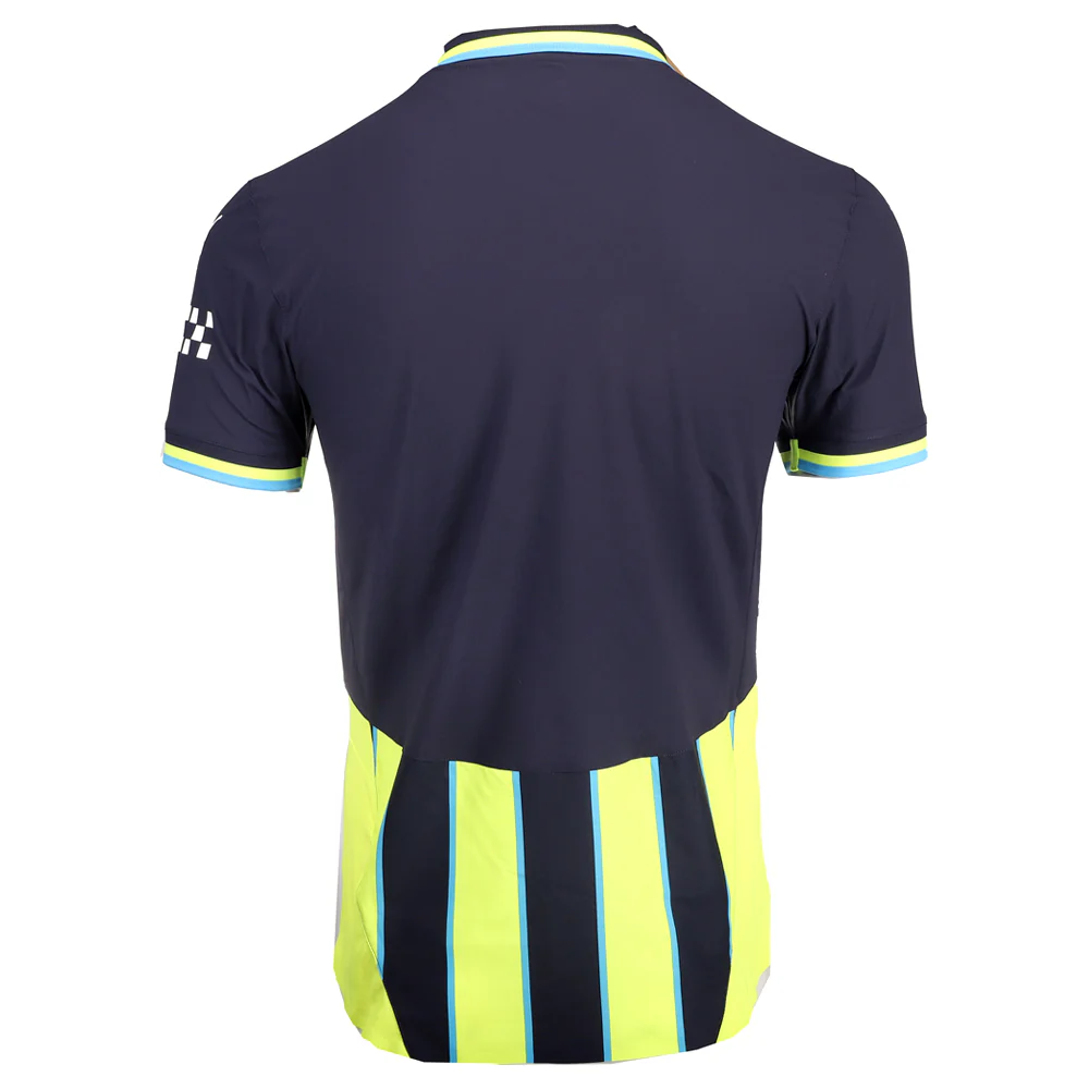 Manchester City F.C. Away Collared Short Sleeve Soccer Jersey - Image 2