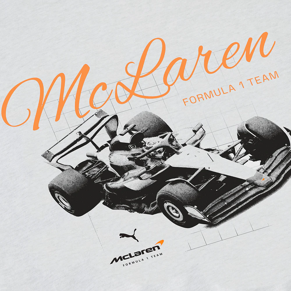 McLaren Graphic Crew Neck Short Sleeve T-Shirt - Image 3