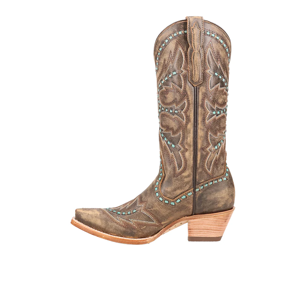 Mesa Embroidered Pull On Snip Toe Cowboy Boots - Image 3
