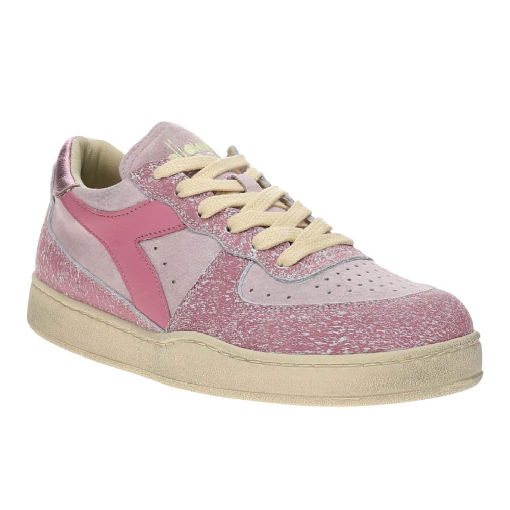 Mi Basket Low Blush Lace Up Sneakers - Image 2