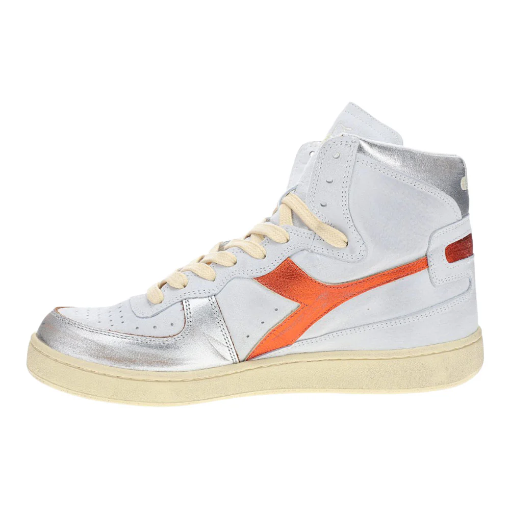 Mi Basket Metal Pigskin Used High Top Sneakers - Image 3