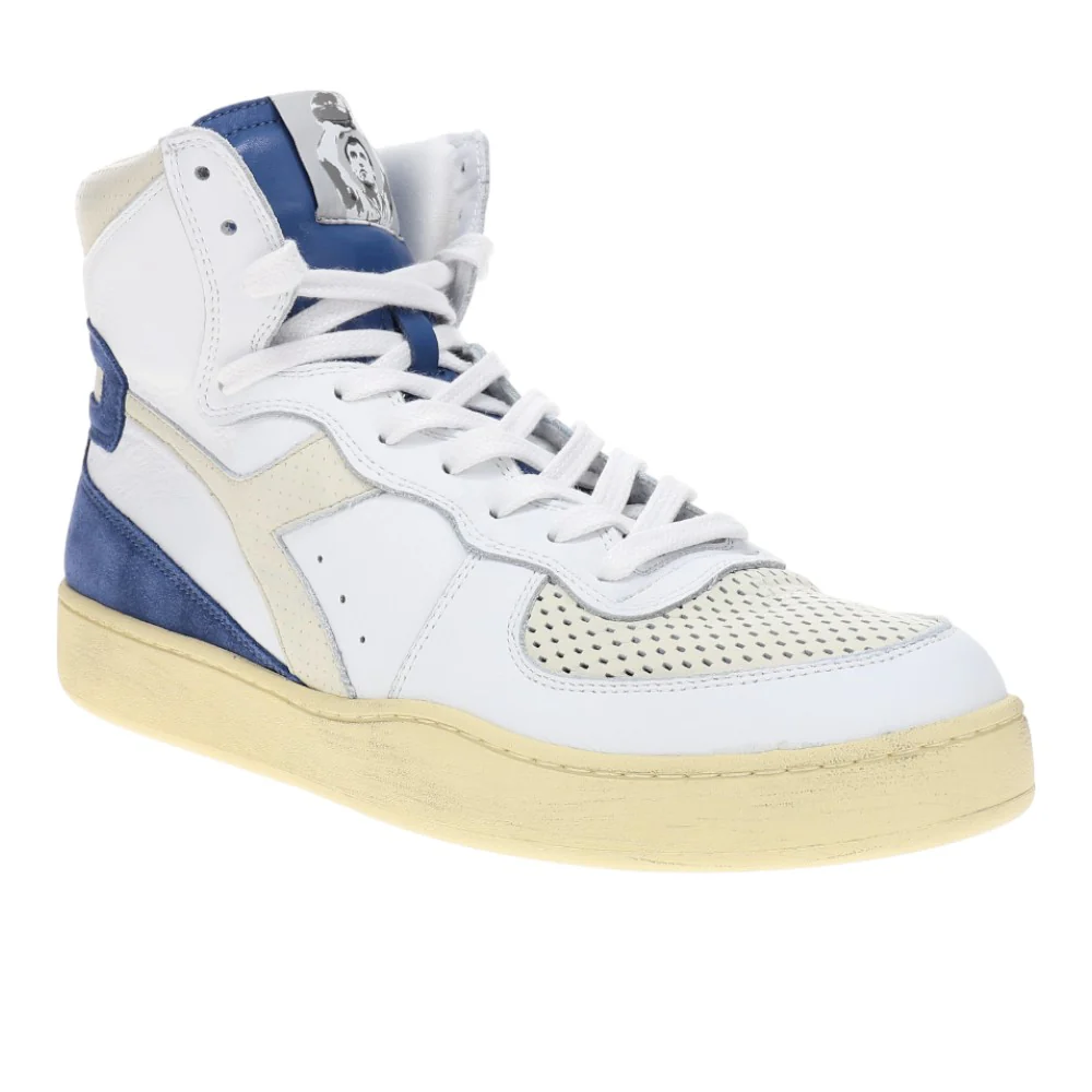Mi Basket Punched Italia Lace Up Sneakers - Image 2