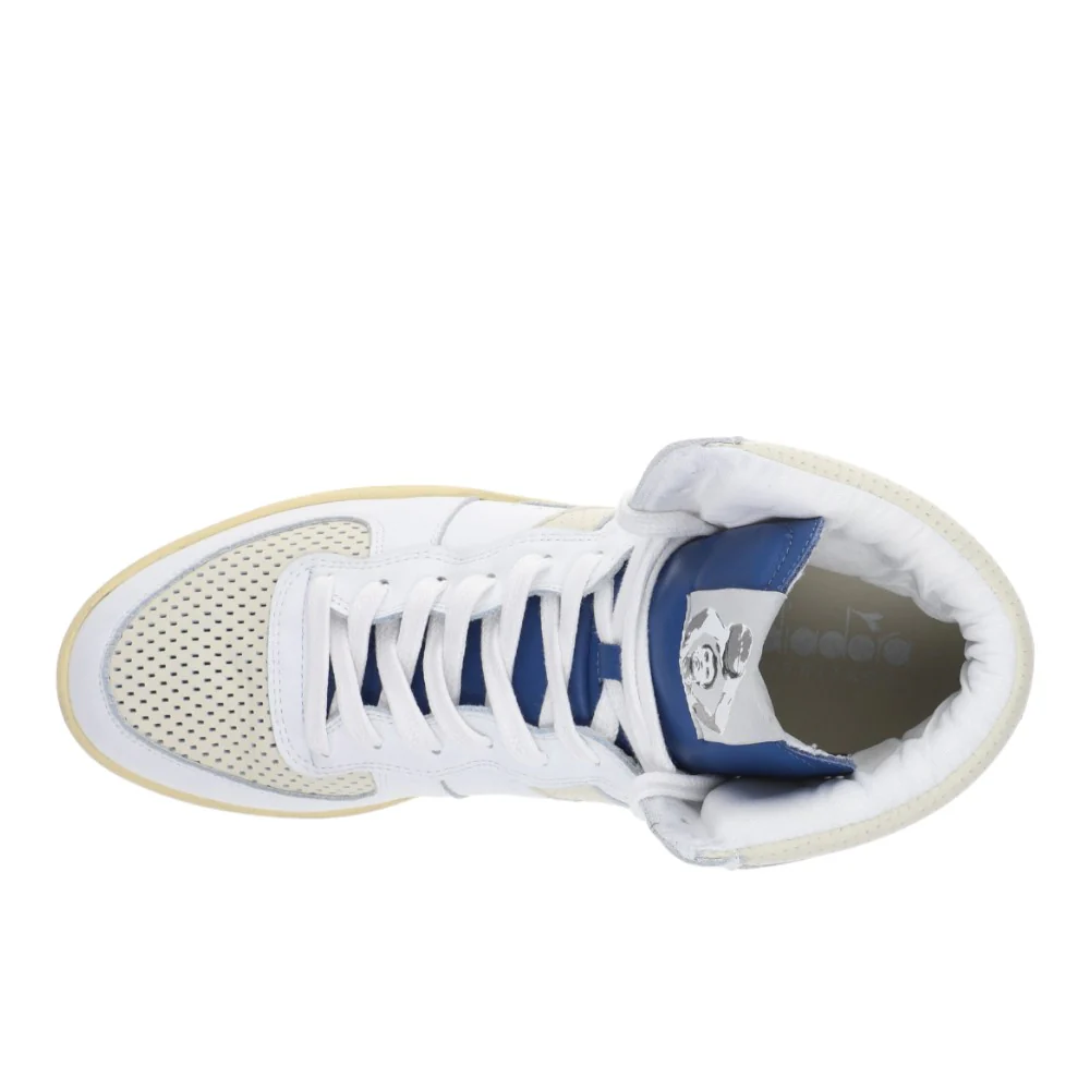Mi Basket Punched Italia Lace Up Sneakers - Image 4