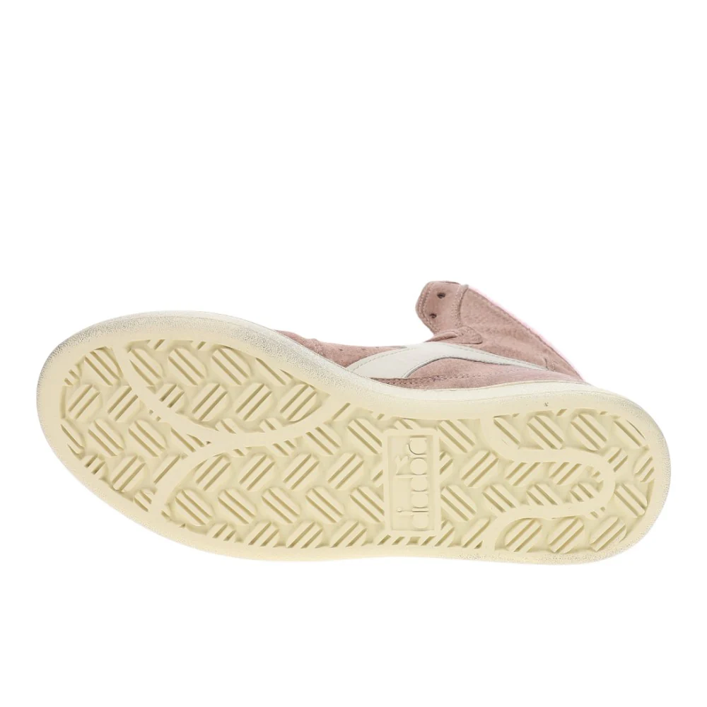 Mi Basket Shearling Lace Up Sneakers - Image 5