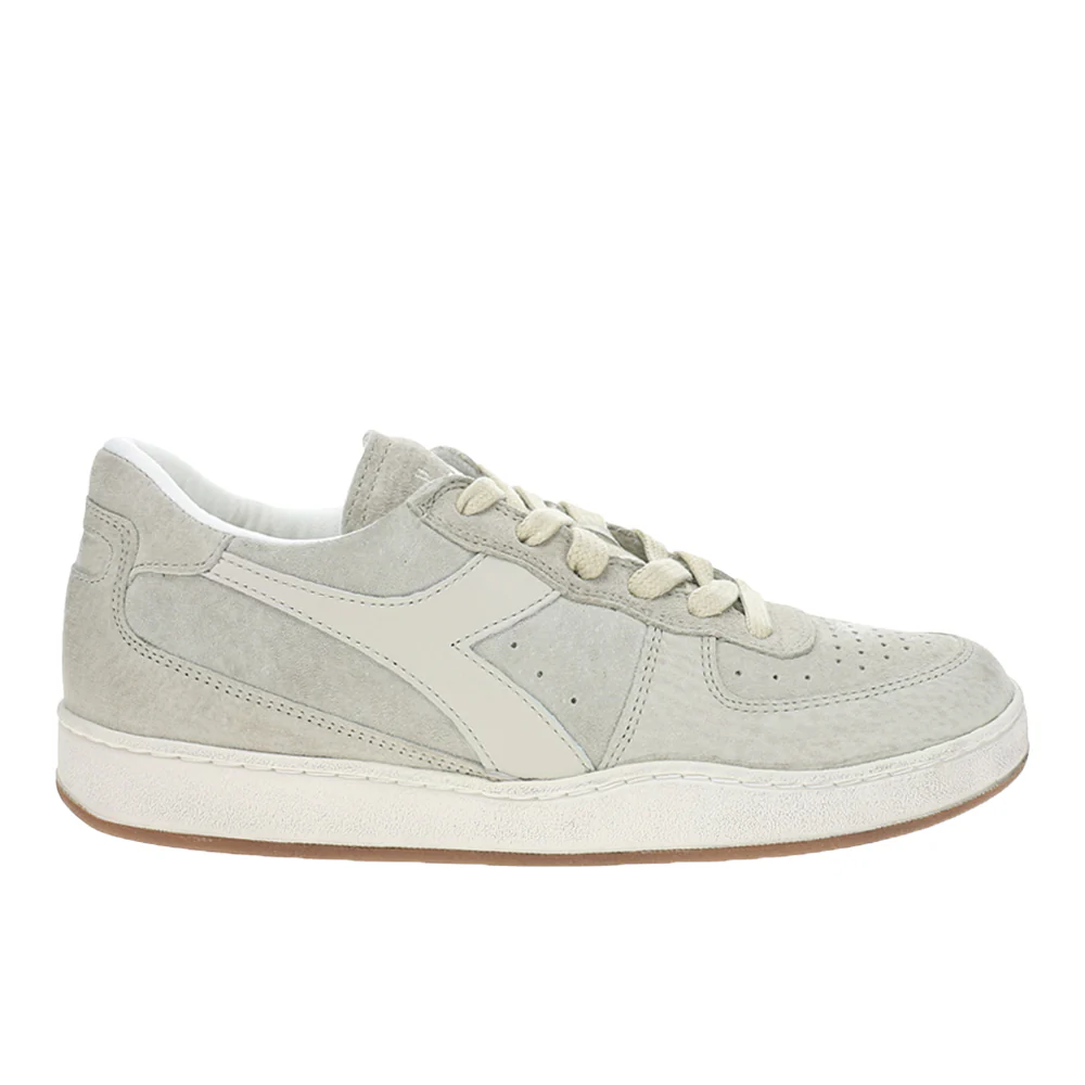 Mi Basket Suede Low Used Lace Up Sneakers