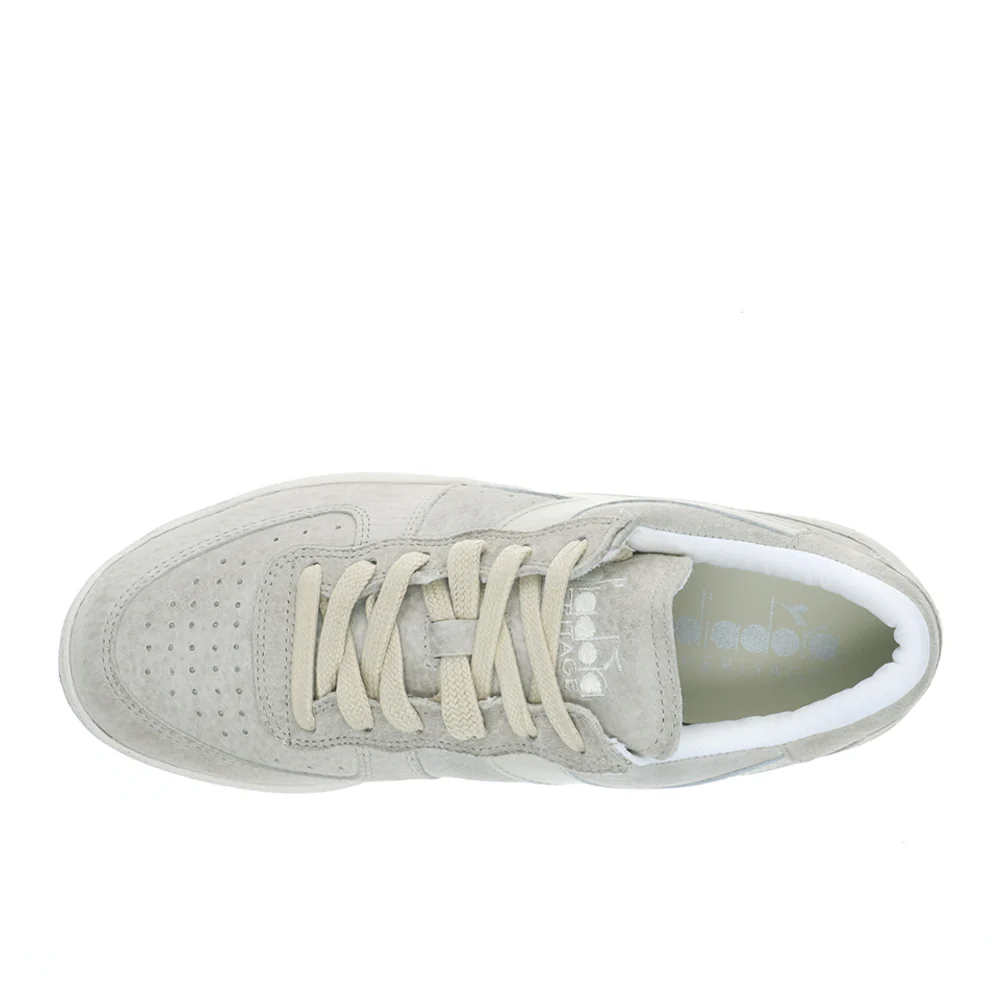 Mi Basket Suede Low Used Lace Up Sneakers - Image 4