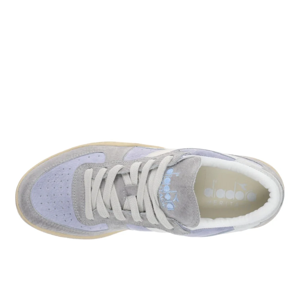 Mi Basket Suede Low Used Lace Up Sneakers - Image 4
