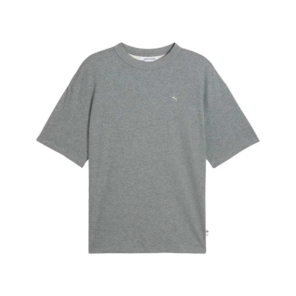 MMQ Waffle Crew Neck Short Sleeve T-Shirt