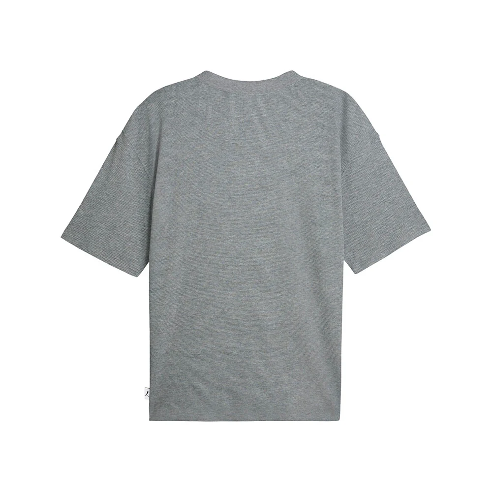 MMQ Waffle Crew Neck Short Sleeve T-Shirt - Image 2