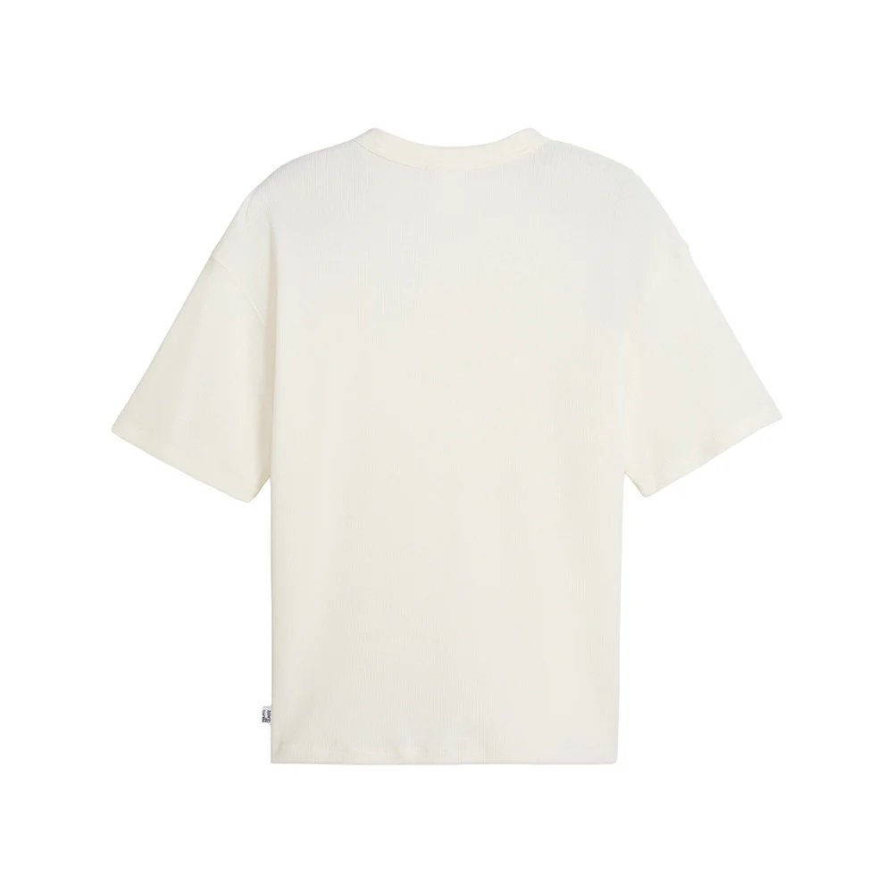 MMQ Waffle Crew Neck Short Sleeve T-Shirt - Image 2