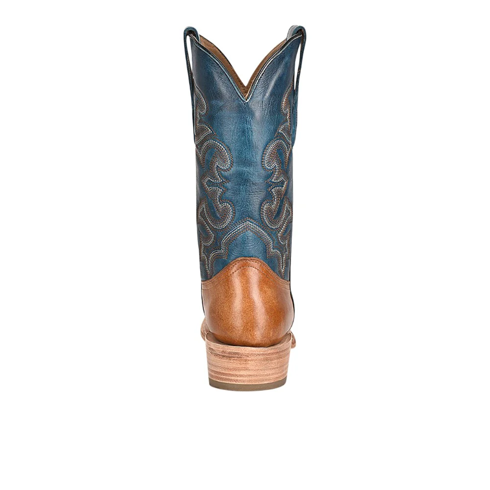 Embroidered Horseman Snip Toe Pull On Cowboy Boots - Image 4