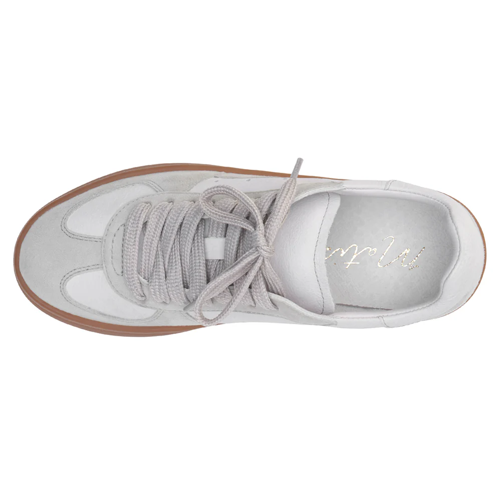 Monty Perforated Lace Up Sneakers - Image 4