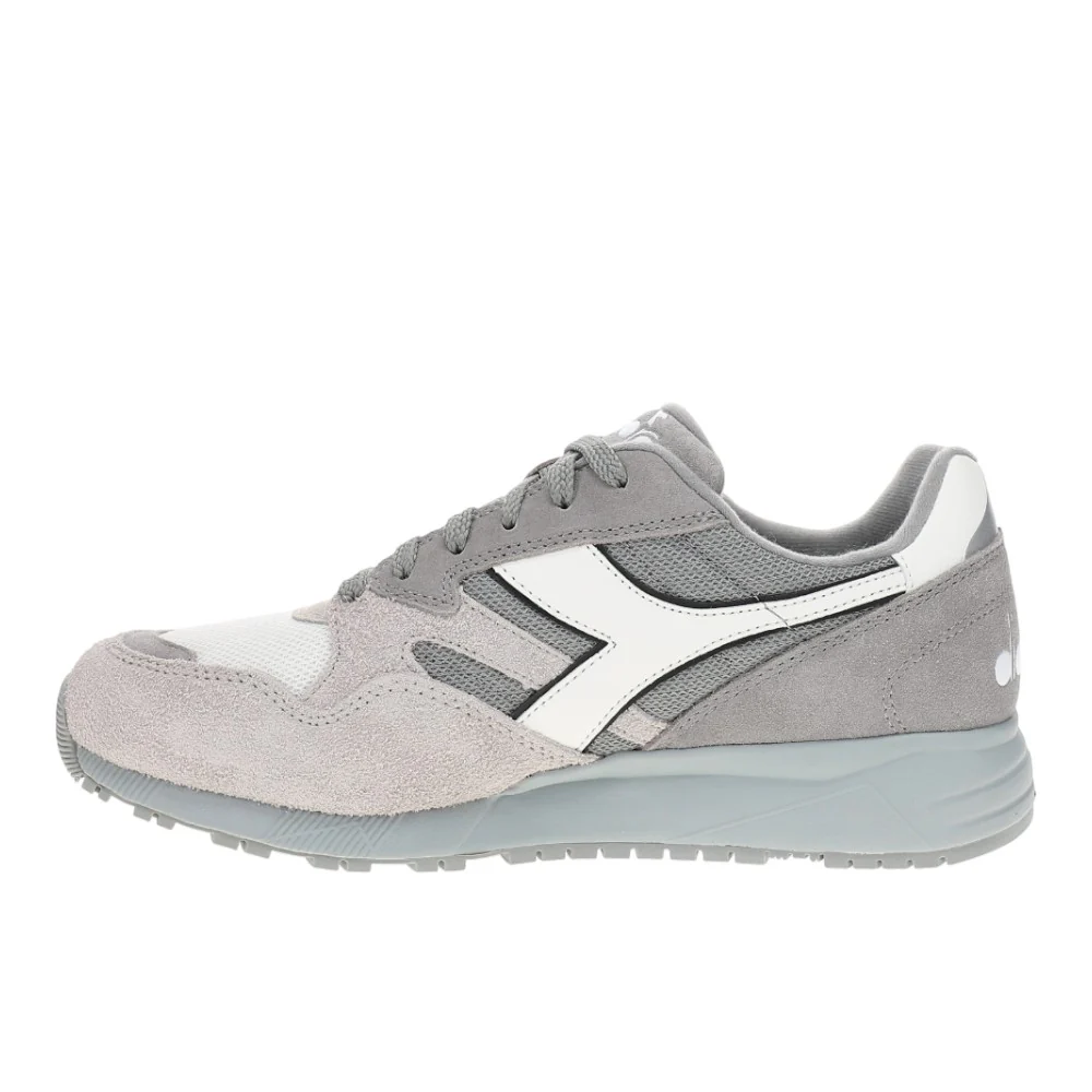 N902 Hairy Suede Lace Up Sneakers - Image 3