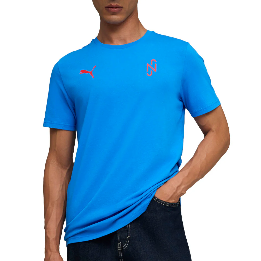 PUMA X NEYMAR Junior Playmaker Crew Neck Short Sleeve T-Shirt - Image 3