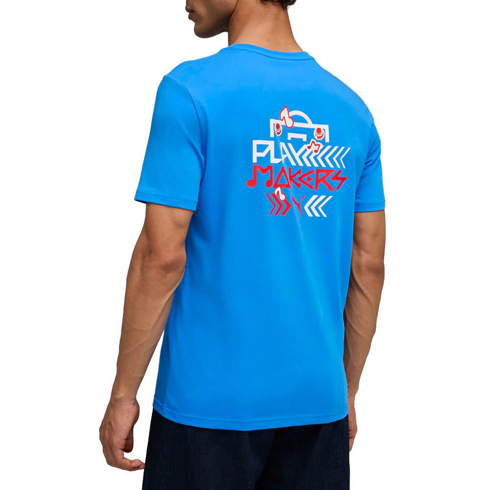 PUMA X NEYMAR Junior Playmaker Crew Neck Short Sleeve T-Shirt - Image 4