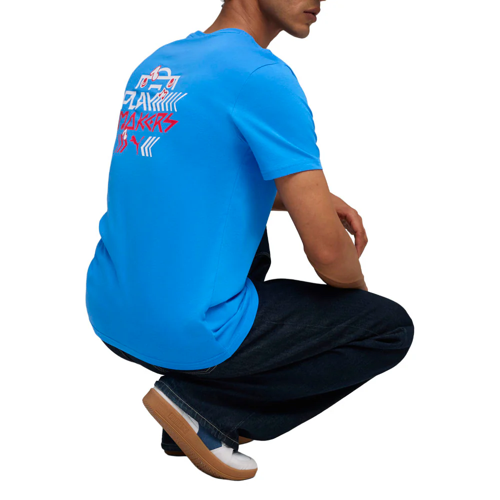 PUMA X NEYMAR Junior Playmaker Crew Neck Short Sleeve T-Shirt - Image 5