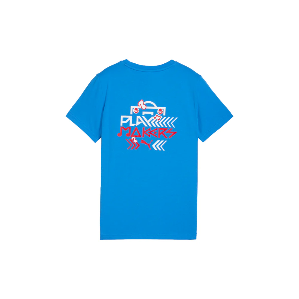 PUMA X NEYMAR Junior Playmaker Crew Neck Short Sleeve T-Shirt (Youth) - Image 2