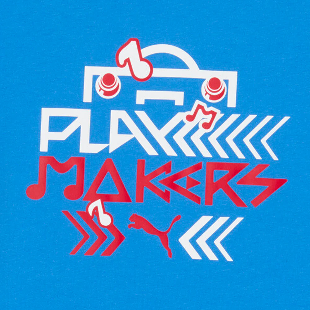 PUMA X NEYMAR Junior Playmaker Crew Neck Short Sleeve T-Shirt (Youth) - Image 4