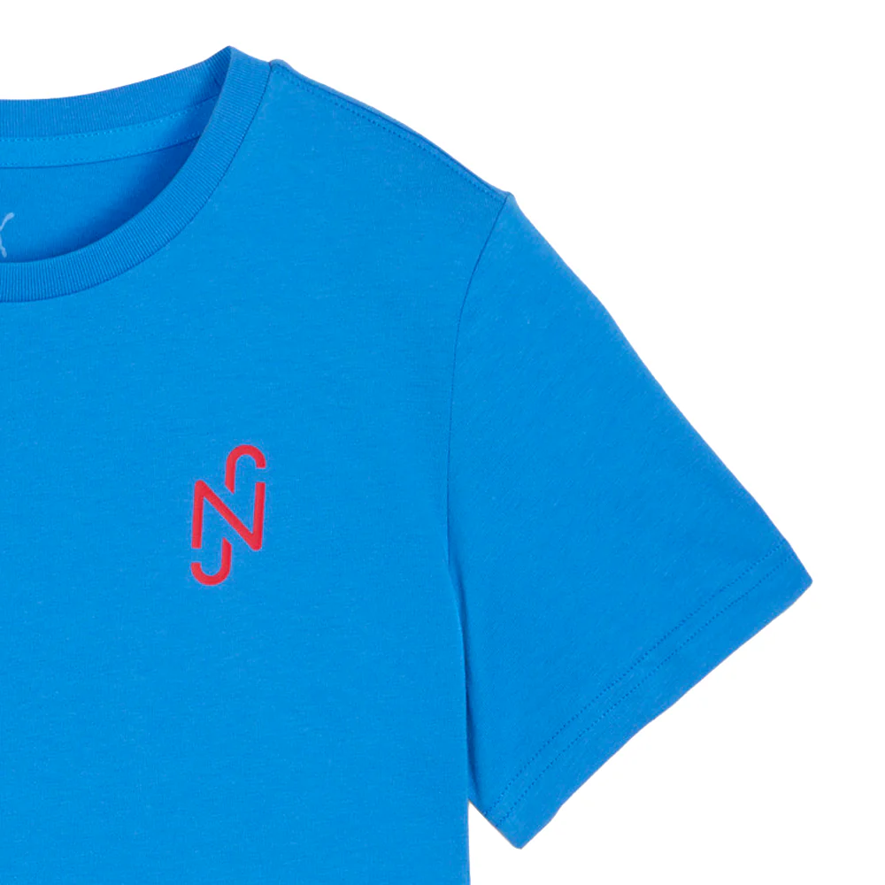 PUMA X NEYMAR Junior Playmaker Crew Neck Short Sleeve T-Shirt (Youth) - Image 5