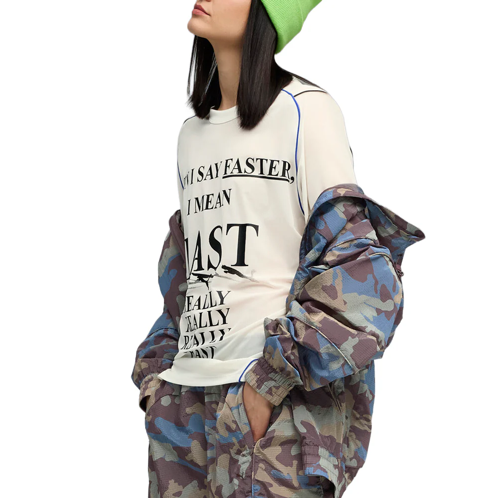 Nine To Five Mesh Graphic Crew Neck Short Sleeve T-Shirt - Image 5