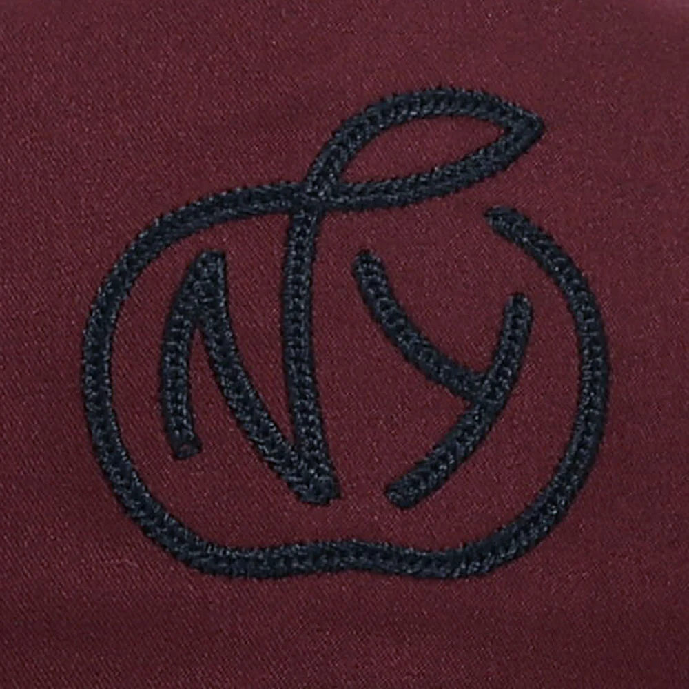 NY Apple Flat Brim Adjustable Hat - Image 5