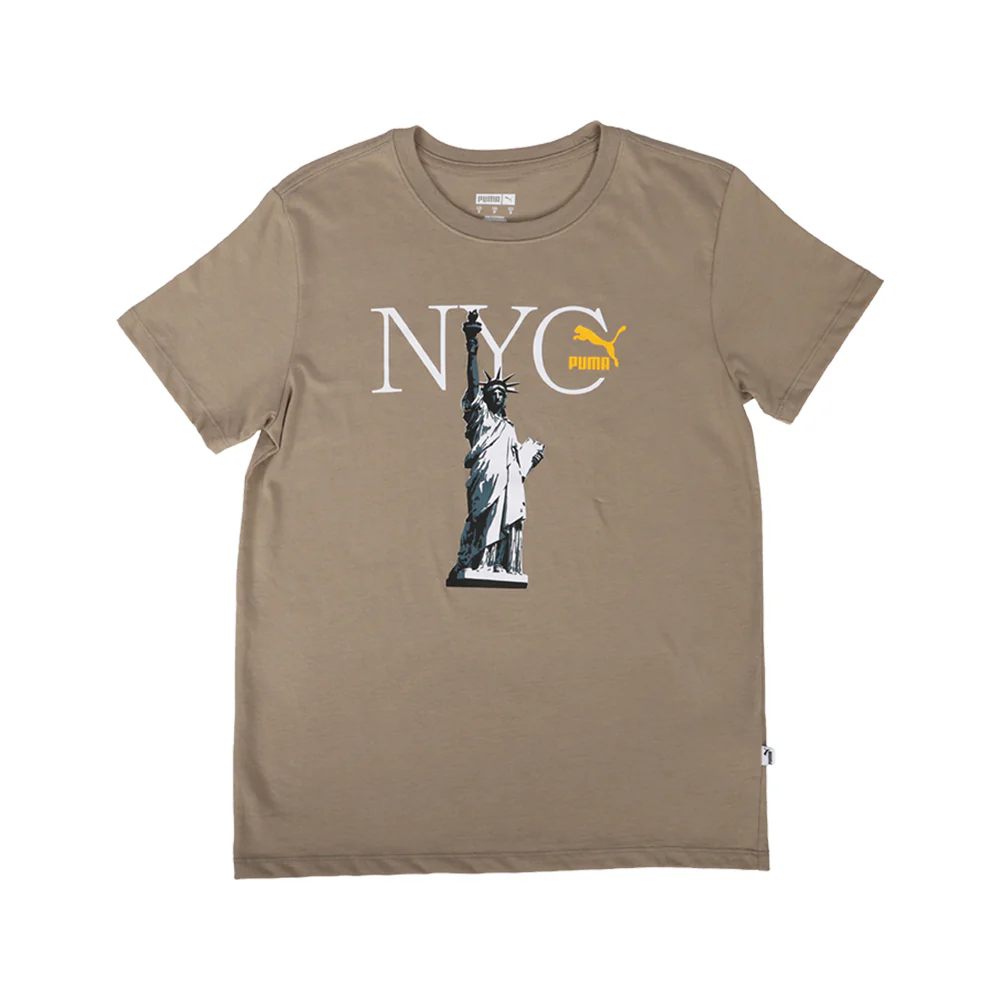NYC Big Liberty Graphic Crew Neck Short Sleeve T-Shirt