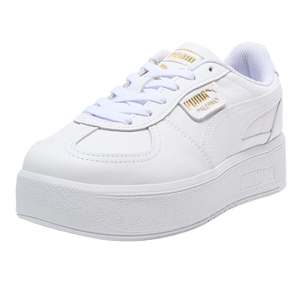 Palermo Elevata Leather Lace Up Sneakers - Image 2