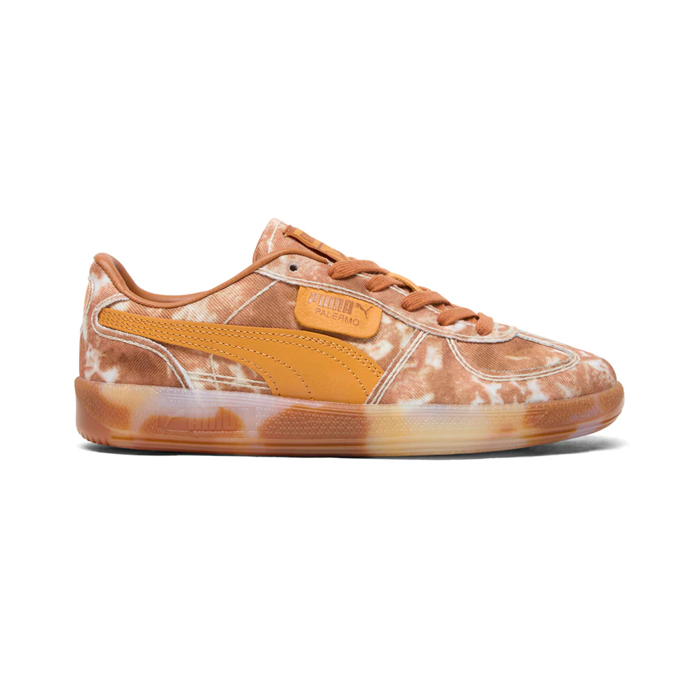 Palermo Faded Denim Lace Up Sneakers