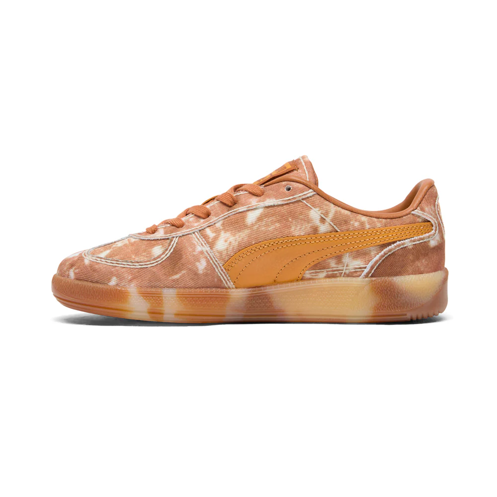 Palermo Faded Denim Lace Up Sneakers - Image 3