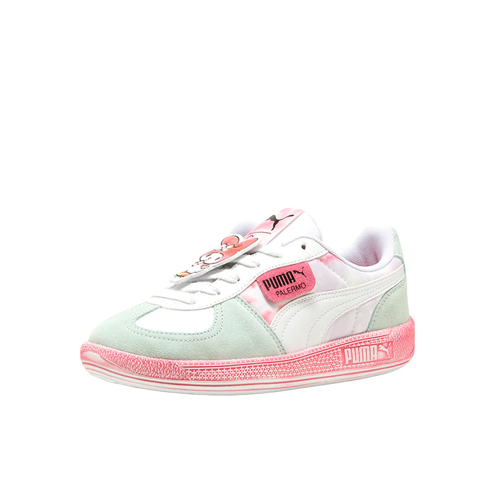 PUMA X HELLO KITTY AND FRIENDS Palermo Lace Up Sneakers (Big Kid) - Image 2