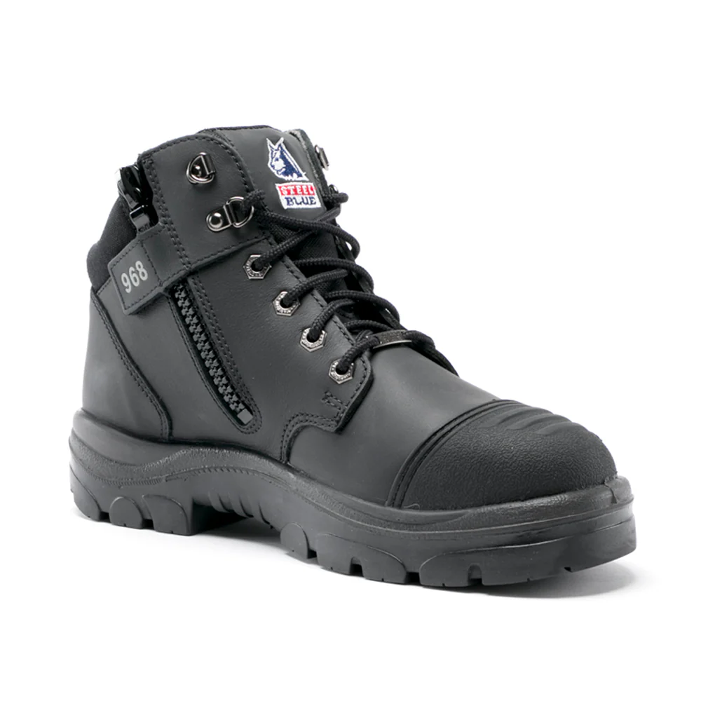 Parkes 5 Inch Slip Resistant Steel Toe Work Boots - Image 2