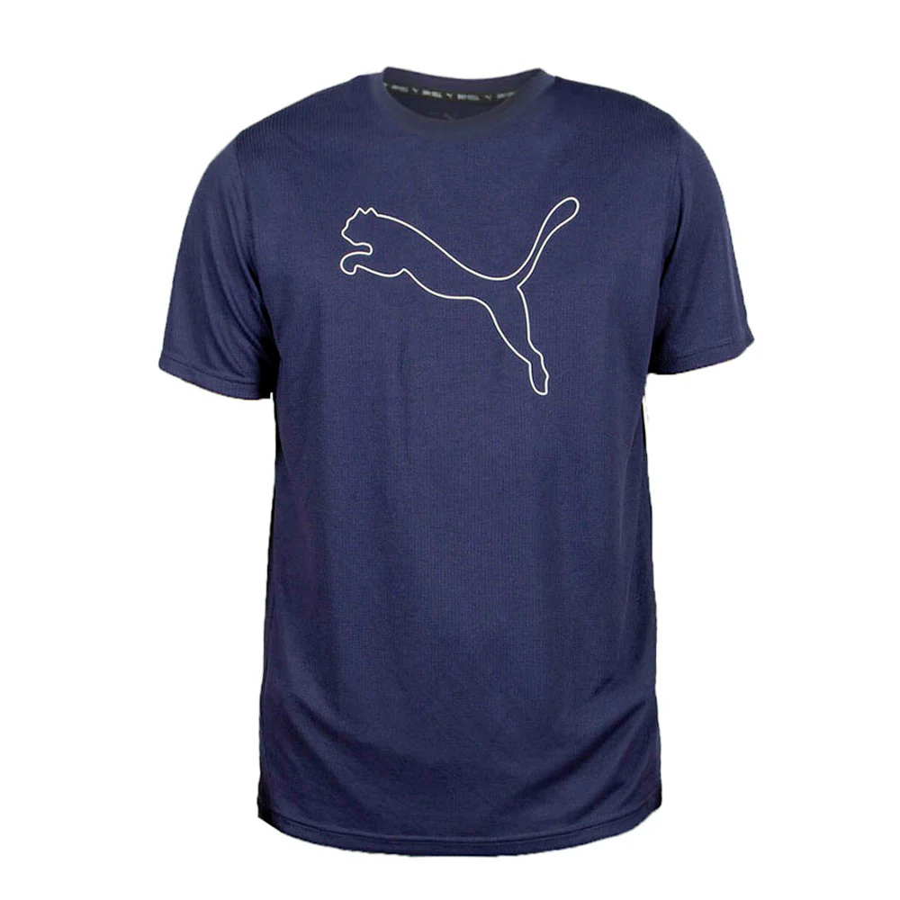 Performance Cat Logo Crew Neck Short Sleeve T-Shirt