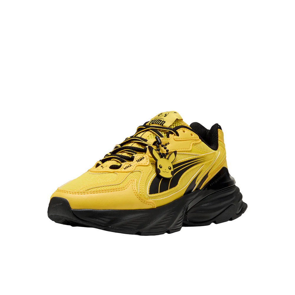 PUMA X POKEMON Fade Nitro Pikachu Lace Up Sneakers (Big Kid) - Image 2