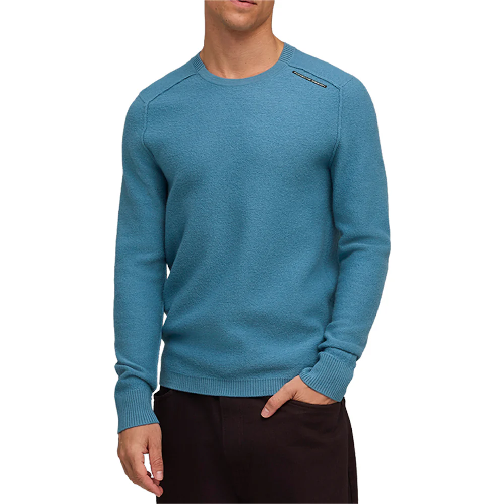 Porsche Design Wool Crew Neck Long Sleeve Sweater - Image 3