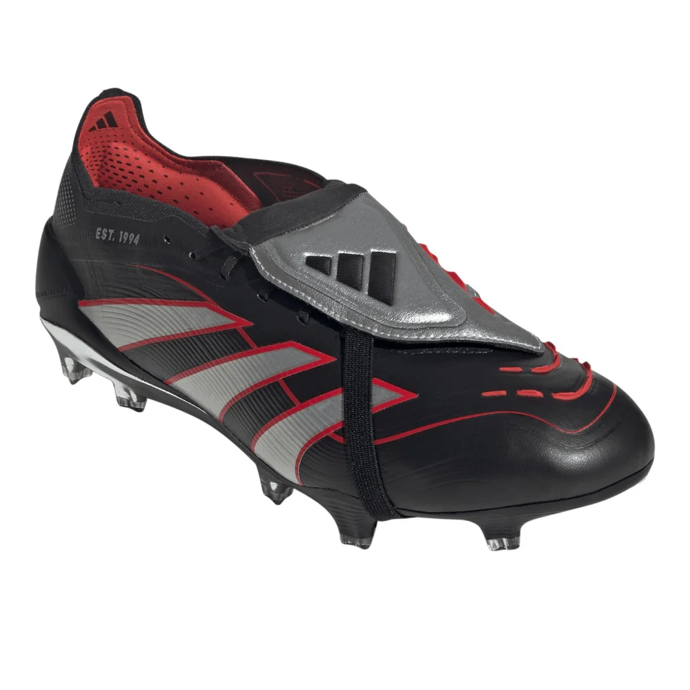 Predator Elite Obsidian Strike Fold-Over Tongue Firm Ground Soccer Cleats - Image 2