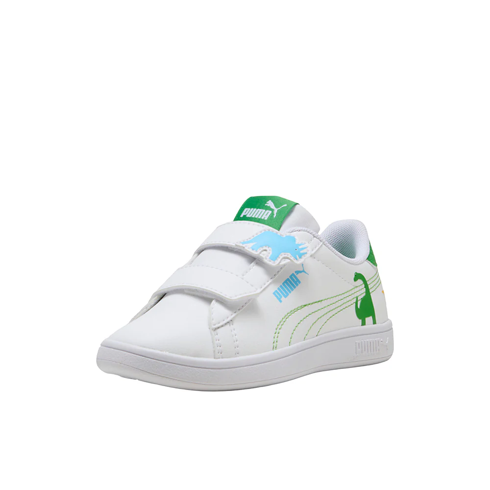 Puma Smash 3.0 Dino Slip On Sneakers (Little Kid) - Image 2