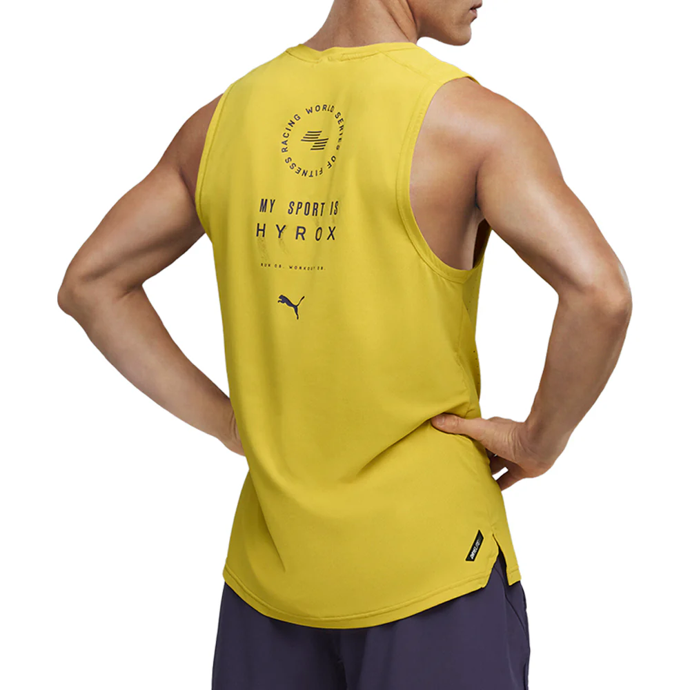 HYROX DryElite Crew Neck Athletic Tank Top - Image 4