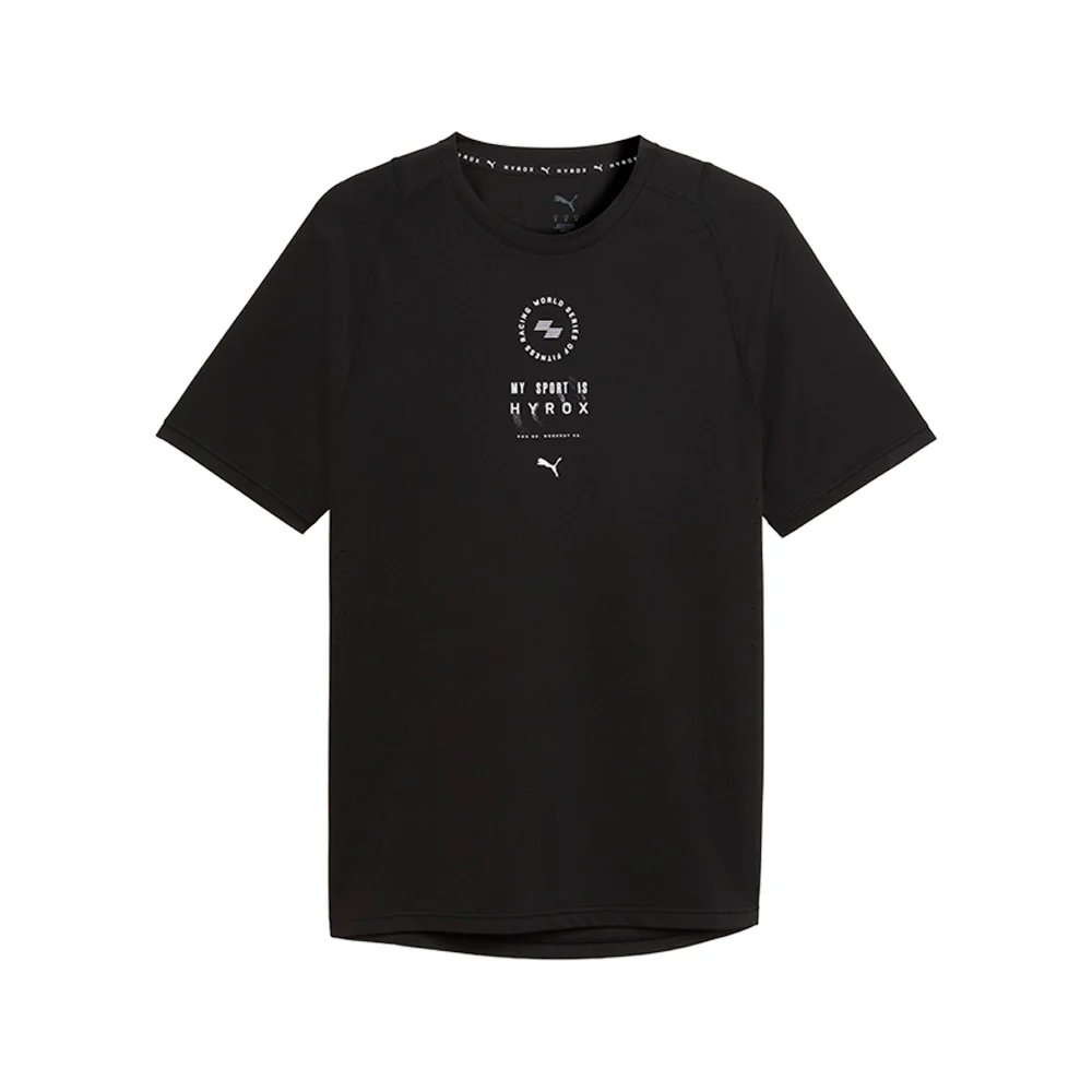 PUMA X HYROX DryElite Training Crew Neck Short Sleeve Athletic T-Shirt